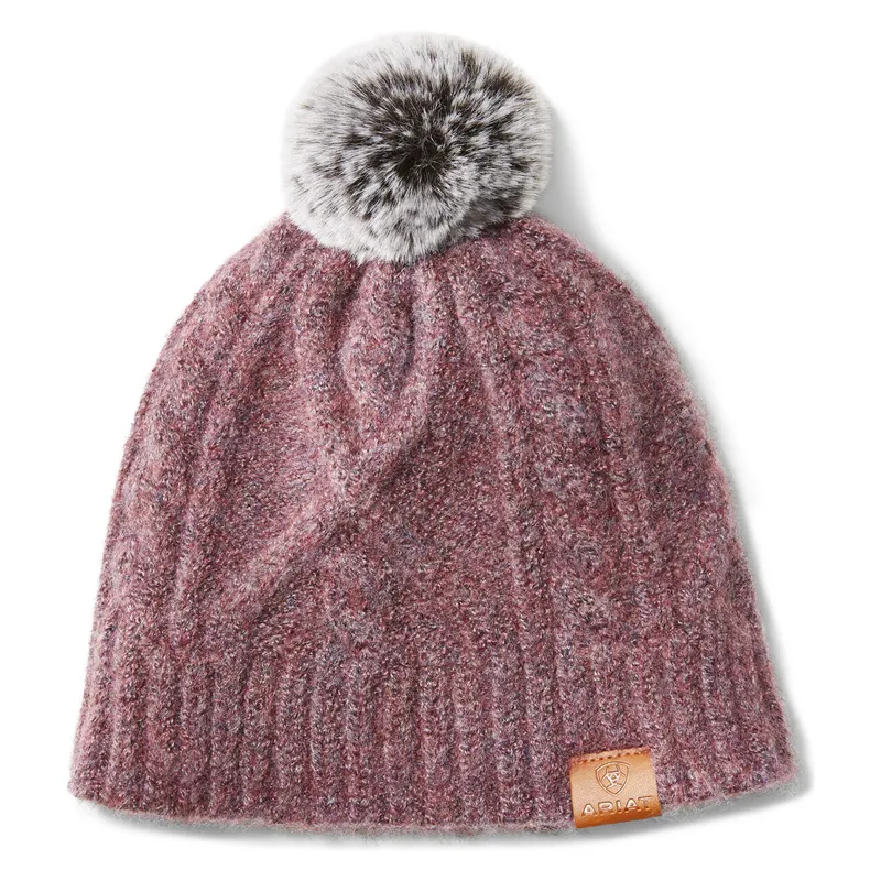 Ariat Women's Entwine Beanie - Wild Ginger Heather